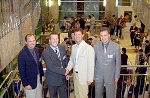 Na podelitvi - čestitke zmagovalcu