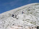 Spust - pogled proti vrhu
